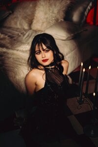 EmilyWithe ritual in red, between fire and devotion🌹 Pic 3