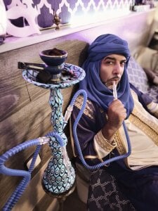 Omar_Grey Arab Smoking and Shisha👄💨 😈  3. fénykép
