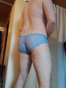 kinkmale87 Blue Panties Hình 3
