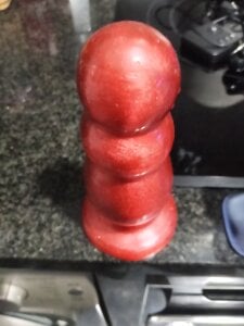 Xauencaliente Tapón anal enorme 14 ancho y 20 largo, este entero dentro de mi culo slika