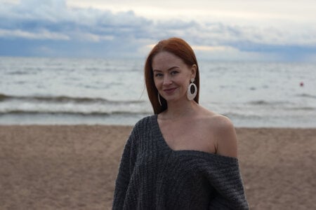 DreamVikky's Overcast day at the beach Part 1 Sex Photo 4