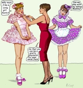 Sissy dolls od MistressDarrah  2 snímek