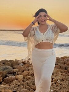 eva_sainnt a beautiful sunset and me Foto 3