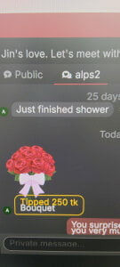 Jin_YourloverのThank you for wishing Nam a happy birthday.の枚の写真