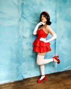 HazelKushのMima Kirigoe Cosplayの 5枚の写真