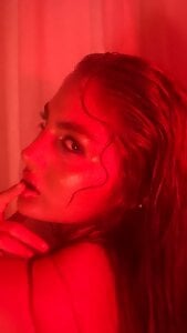 BellaBenedetti Gray and red horny Pic