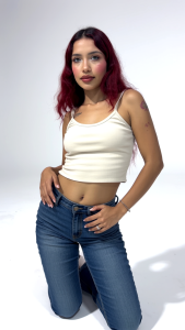 Cherry_Scarlet_ Denim day photoshoot Poză