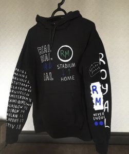 Nikki_Evans REAL MADRID custom hoodie made by myself (2700TK) Pic 2