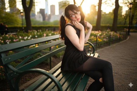 DaniaMorris walk in the park Pic