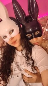 NickandAbby_ Your play boy bunnies Pic 3