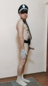 Sashabikros В сексуальной форме полицейского🚓😊 Poză 8