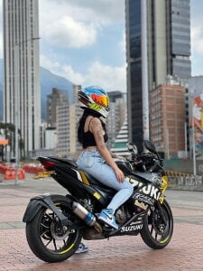SCARLETT_INK_ YOUR TRUSTED MOTORCYCLE GIRL Pic 4