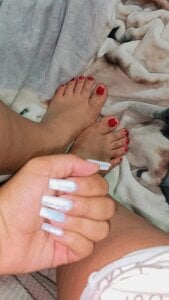 angela_sex_x: My feet 👣🤤 ( 6 фото)