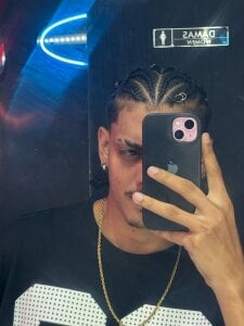 Straight_with_curls Braided 🎱 Pic 3