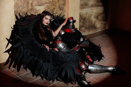 AdeliaKiss Maleficent on minimals. Pic 3