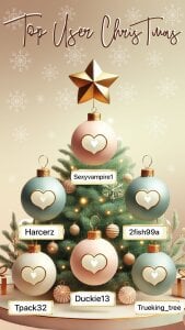 HannaClarrk_ Best user in my christmas tree 🎄🎅❤️ Pic