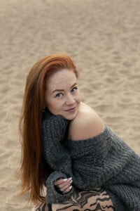 DreamVikky's Overcast day at the beach Part 1 Sex Photo 6