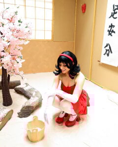 HazelKushのMima Kirigoe Cosplayの 6枚の写真