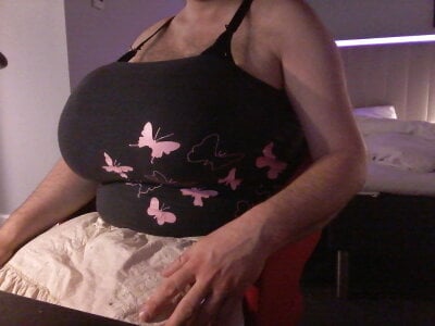 hugemaleboobs Public Pic 4