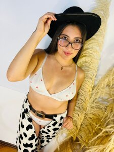 lianaa__ Sexy Latina Cowgirl ♥ Bigass, Hat, Long hair, New, Shy, Teen, Young, Cosplay, Perfect, Puffy Nipples Pic 3