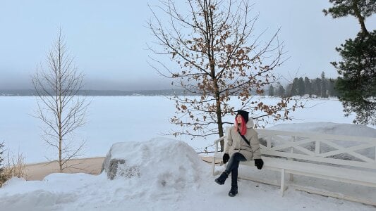 Roxy_____ Winter walk in the park Kuva 7