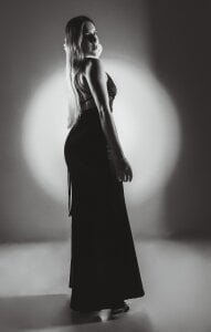 JackieDumont2 Black dress 🖤 Pic