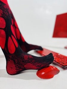 TinaDavil red feet صورة واحدة|TinaDavil red feet صورتان|TinaDavil red feet  2 صور|TinaDavil red feet  2 صورة