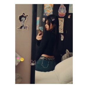 Honey-Nik My sexy short skirt😏💗 Foto