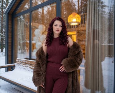 Vixsaria winter evening Bilde