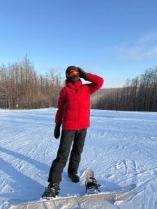 MinaMancilla snowboarding 사진 4