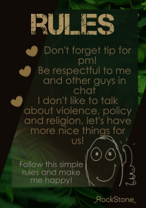 RocKStone_ Info about my page! Pic 3