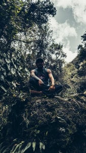 black_leon In the mountain☀️⛰️ Pic