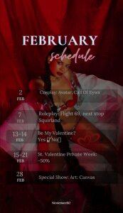 🦋Mounthly Schedule🦋 de Nicolemorelli2 Foto