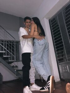 Masochistic-couple Public Pic