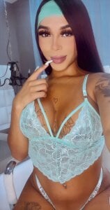 tinaqueen_noa Mint green lingerie, freshness that provokes and a look that seduces 😏💫 Fotka
