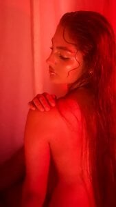 BellaBenedetti Gray and red horny Pic 2