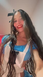 MiaJacksonn Alice's Costume💙✨ Pic