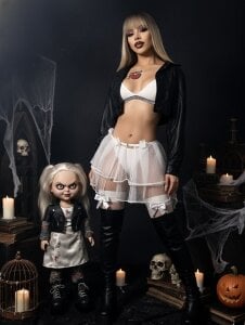 Cosplay Tiffany Valentine 🖤 de Catvalentine_ Foto 8