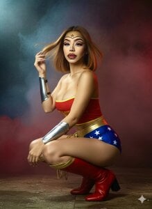 Catvalentine_: Cosplay Wonder Woman🦸🏻‍♀️💪🏼 ( 7 фото)