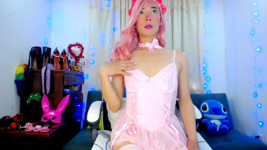 Aleexx___ sissy in pink Pic 8