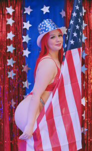 ArielSexHot Happy 4th of July 💙❤💗 Pic 3
