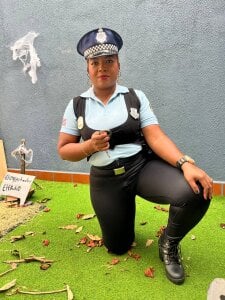 Afrodita_de_amor Patrolling for bad boys who need a very personal search 😏👮‍♀️ Pic 5