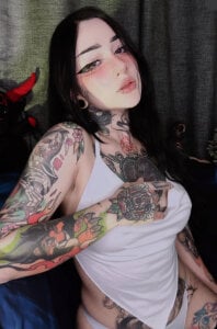 Noir Seduction 🖤 de NinaHex  4 photos