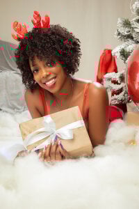 Hanaahquinn sweet fiery christmas🎄😈🥵 Pic 3