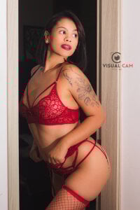 MarianaSanz I know you like to see me in red lingerie! Gambar 3