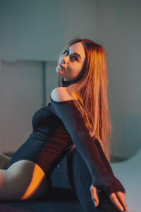 HildaForland Beauty in black body Pic 3