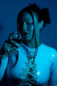 GoddessJulietteNoiir Blue world Billede 3