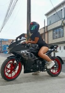 Aby_Moreau My secret hobby🏍️ Pic 4