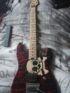 Zdjęcia Rocker_Assassin_WASP_FAN My signed guitars by Warren De Martini And George Lynch:  3