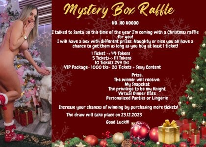 JessyRey Christmas Raffle Photo